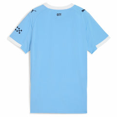 Puma Manchester City Women's 2025/26 Home Replica Jerseys - Sky Blue