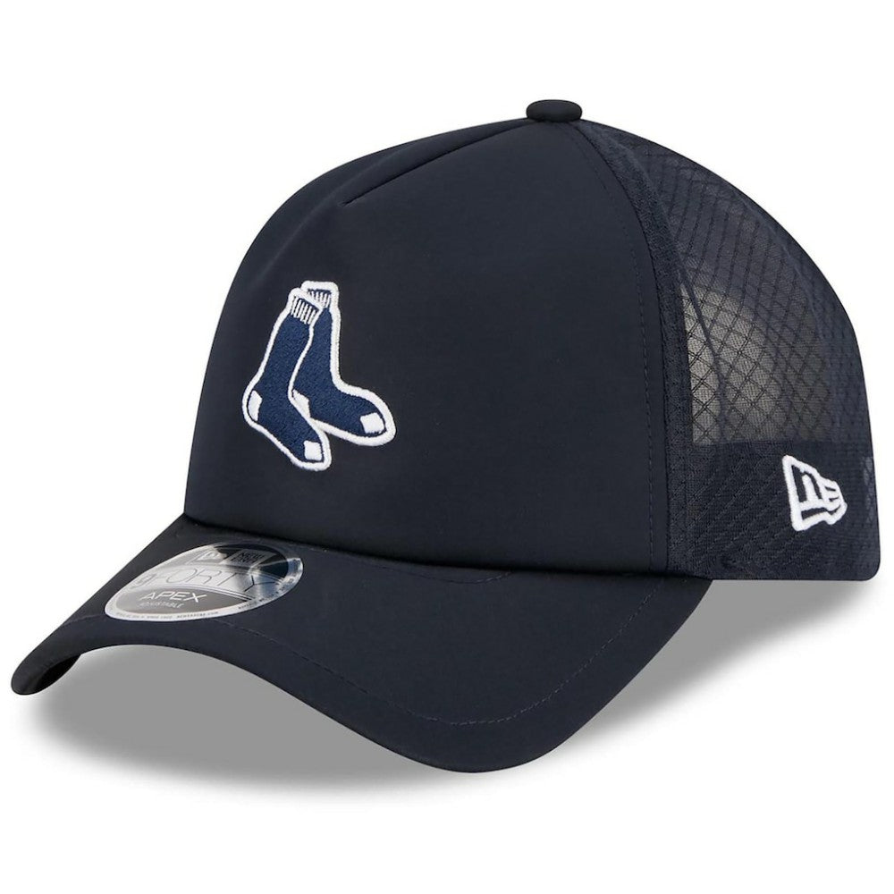 Boston Red Sox New Era 2026 Batting Practice Alternate Apex 9FORTY Adjustable Hat Clearance