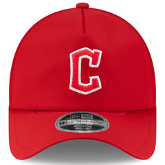 Cleveland Guardians New Era 2026 Batting Practice Apex 9FORTY Adjustable Trucker Hat for sale