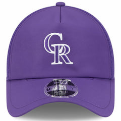 Colorado Rockies New Era 2026 Batting Practice Apex 9FORTY Adjustable Trucker Hat On Sale
