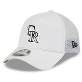 Colorado Rockies New Era 2026 Batting Practice Apex 9FORTY Adjustable Trucker Hat On Sale