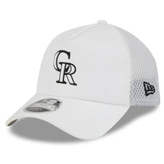 Colorado Rockies New Era 2026 Batting Practice Apex 9FORTY Adjustable Trucker Hat On Sale