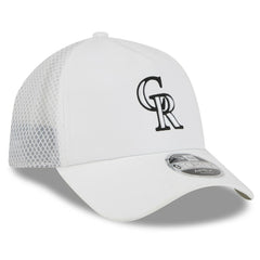 Colorado Rockies New Era 2026 Batting Practice Apex 9FORTY Adjustable Trucker Hat On Sale