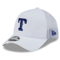Texas Rangers New Era 2026 Batting Practice Apex 9FORTY Adjustable Trucker Hat Clearance