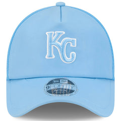 Kansas City Royals New Era 2026 Batting Practice Apex 9FORTY Adjustable Trucker Hat for sale