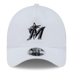 Miami Marlins New Era 2026 Batting Practice Apex 9FORTY Adjustable Trucker Hat Sale