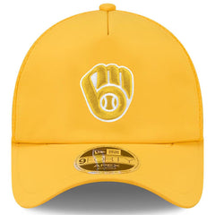 Milwaukee Brewers New Era 2026 Batting Practice Apex 9FORTY Adjustable Trucker Hat discount