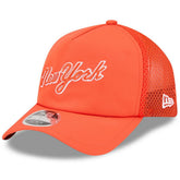 New York Mets New Era 2026 Batting Practice Apex 9FORTY Adjustable Trucker Hat Online
