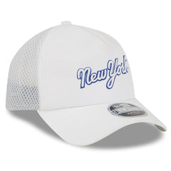 New York Mets New Era 2026 Batting Practice Apex 9FORTY Adjustable Trucker Hat for sale