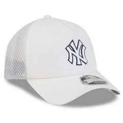 New York Yankees New Era 2026 Batting Practice Apex 9FORTY Adjustable Trucker Hat Clearance