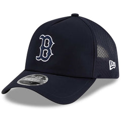 Boston Red Sox New Era 2026 Batting Practice Apex 9FORTY Adjustable Trucker Hat Lifestyle