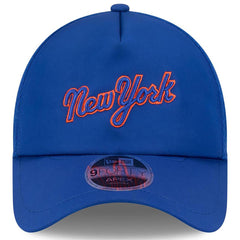 New York Mets New Era 2026 Batting Practice Apex 9FORTY Adjustable Trucker Hat Clearance