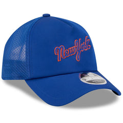 New York Mets New Era 2026 Batting Practice Apex 9FORTY Adjustable Trucker Hat Clearance