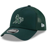 Athletics New Era 2026 Batting Practice Apex 9FORTY Adjustable Trucker Hat Sale