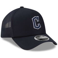 Cleveland Guardians New Era 2026 Batting Practice Apex 9FORTY Adjustable Trucker Hat discount