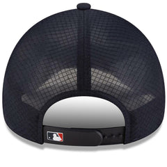 Cleveland Guardians New Era 2026 Batting Practice Apex 9FORTY Adjustable Trucker Hat discount