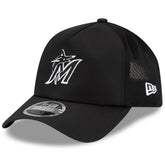 Miami Marlins New Era 2026 Batting Practice Apex 9FORTY Adjustable Trucker Hat Sale