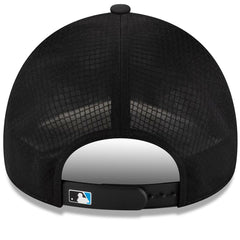 Miami Marlins New Era 2026 Batting Practice Apex 9FORTY Adjustable Trucker Hat Sale