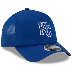 Kansas City Royals New Era 2026 Batting Practice Apex 9FORTY Adjustable Trucker Hat On Sale