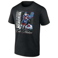 Cale Makar Colorado Avalanche - 2025 Norris Trophy Winner T-Shirt Black