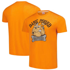 Cleveland Browns Homage Unisex Tri-Blend Dawg Pound XL Bone Collar T-Shirt Orange - NFL