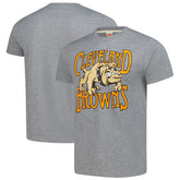 Cleveland Browns Homage Unisex Tri-Blend Dawg Pound XL Bone Collar T-Shirt Gray - NFL