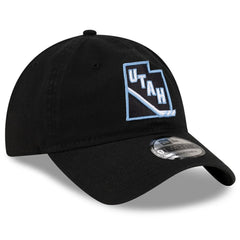 Utah Mammoth - New Era 9TWENTY Adjustable Hat Black