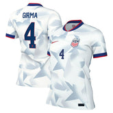 Nike Naomi Girma USWNT Women's 2025 Home Replica Player Jerseys - White