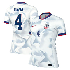 Nike Naomi Girma USWNT Women's 2025 Home Replica Player Jerseys - White
