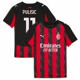 Puma Christian Pulisic AC Milan Youth 2025/26 Home Replica Player Jerseys - Red