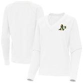 Athletics Antigua Women's Varsity Tri-Blend V-Neck Long Sleeve T-Shirt Sale