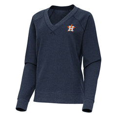 Houston Astros Antigua Women's Varsity Tri-Blend V-Neck Long Sleeve T-Shirt Near Me
