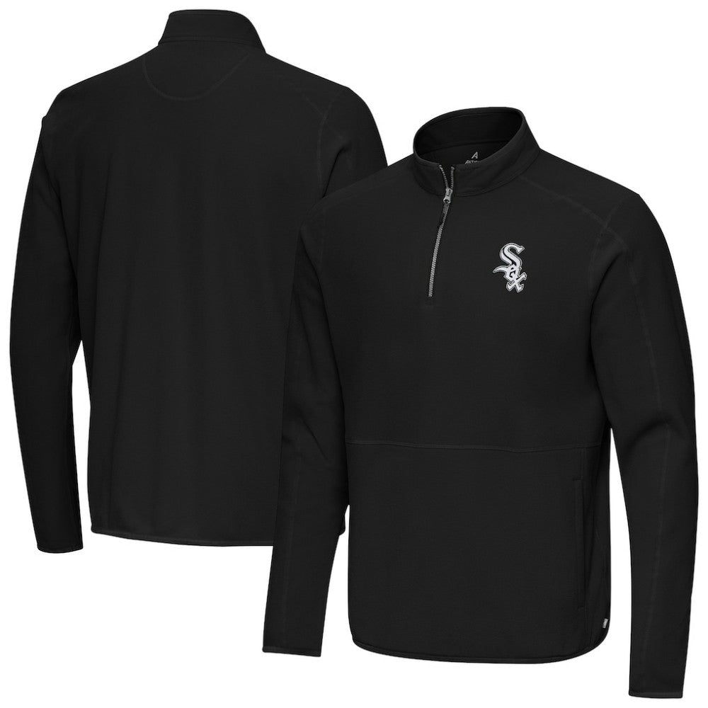 Chicago White Sox Antigua Step Up Quarter-Zip Pullover Near Me