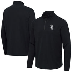 Chicago White Sox Antigua Sync Tri-Blend Quarter-Zip Pullover discount