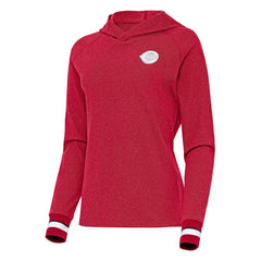 Cincinnati Reds Antigua Women's Trek Pullover Hoodie On Sale