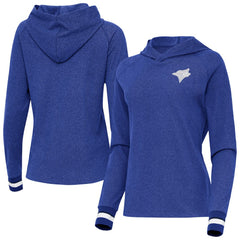 Toronto Blue Jays Antigua Women's Trek Pullover Hoodie On Sale