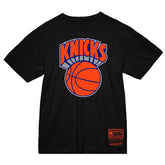 Mitchell & Ness - New York Knicks Hardwood Classics Vintage Logo T-Shirt - Black