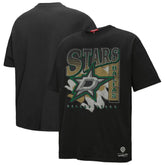 Dallas Stars - Mitchell & Ness Women's Choppy Ice Boyfriend T-Shirt Black