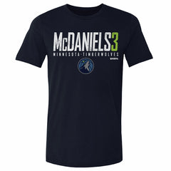 NBA - Jaden McDaniels Minnesota Timberwolves 500 Level Elite Player T-Shirt - Navy