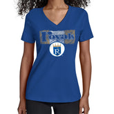 Kansas City Royals Starter Women's Team Color Shading V-Neck T-Shirt Lifestyle