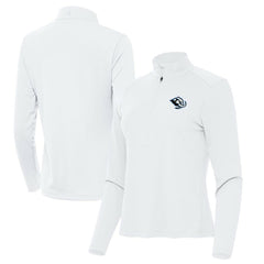 Utah Mammoth - Antigua Women's Tribute Half-Zip Pullover White
