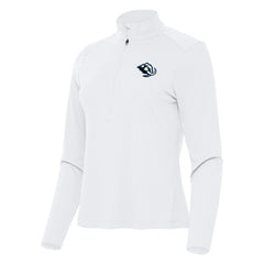 Utah Mammoth - Antigua Women's Tribute Half-Zip Pullover White