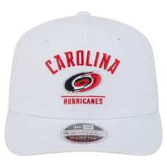 Carolina Hurricanes - New Era Team Lockup Basic 9SEVENTY Adjustable Hat White