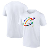 NBA - Cleveland Cavaliers Team Logo Pride T-Shirt - White