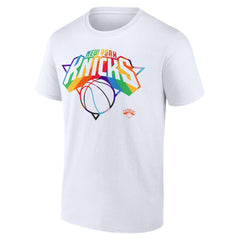 NBA - New York Knicks Team Logo Pride T-Shirt - White