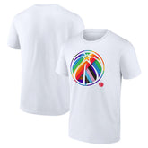 NBA - Washington Wizards Team Logo Pride T-Shirt - White