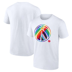 NBA - Washington Wizards Team Logo Pride T-Shirt - White