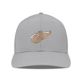 Detroit Red Wings - Levelwear Rise Copper Insignia Flex Hat Gray
