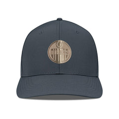 Edmonton Oilers - Levelwear Rise Copper Insignia Flex Hat Charcoal