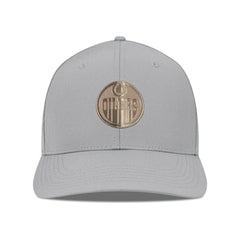 Edmonton Oilers - Levelwear Rise Copper Insignia Flex Hat Gray